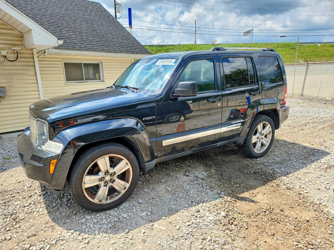 2012 Jeep Liberty Jet Black vin: 1C4PJMFK3CW100445