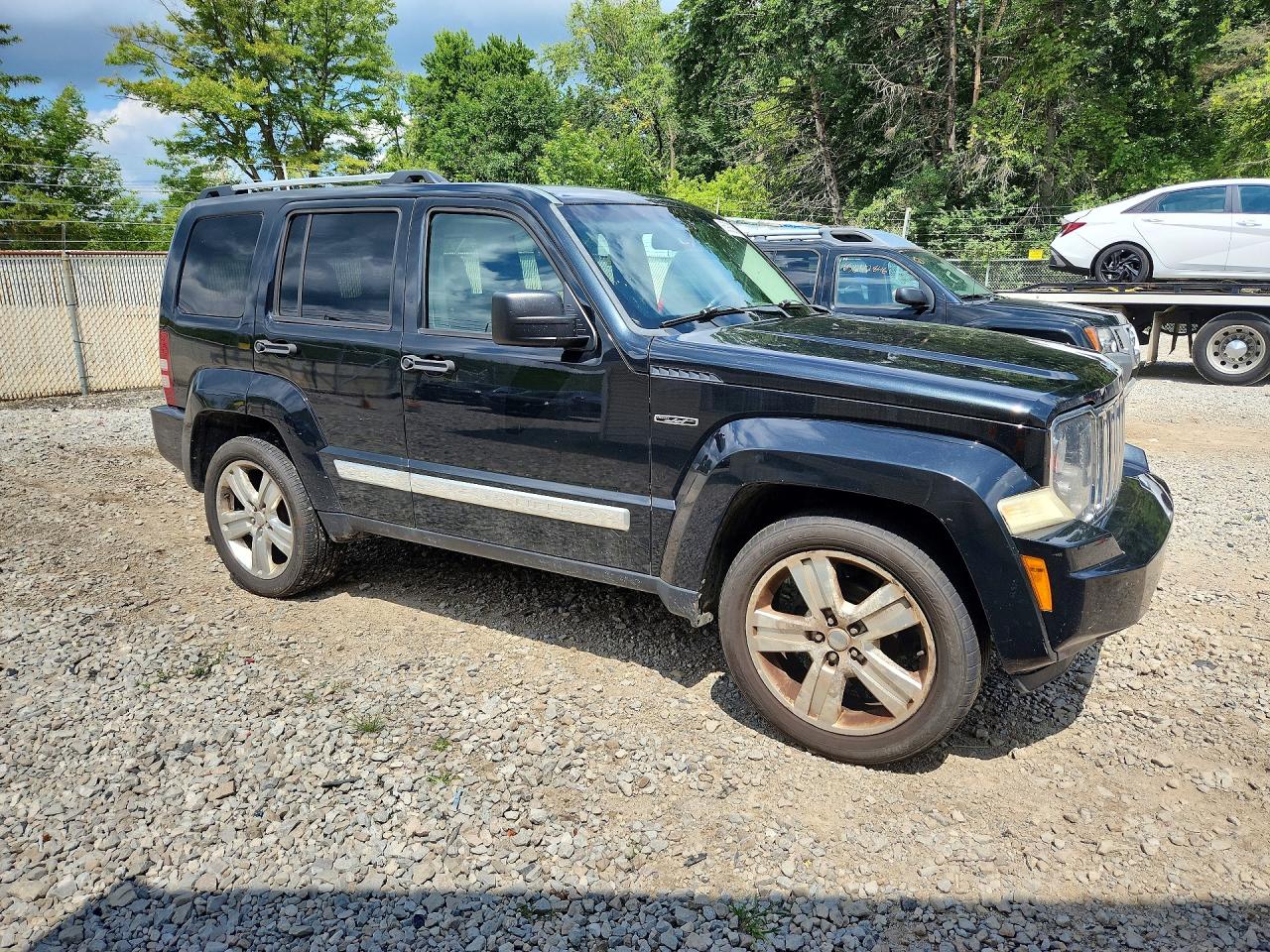 2012 Jeep Liberty Jet Black vin: 1C4PJMFK3CW100445