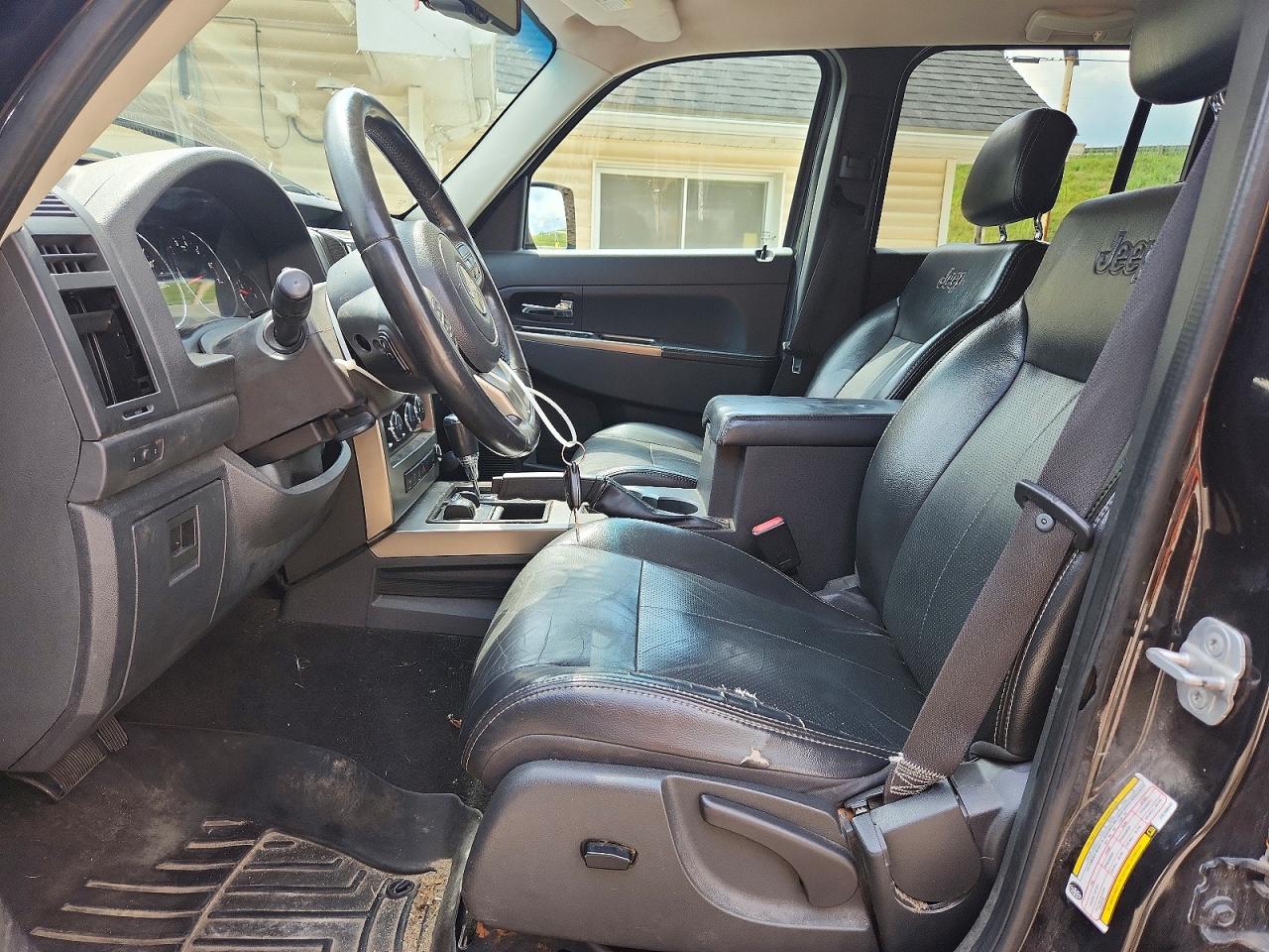 2012 Jeep Liberty Jet Black vin: 1C4PJMFK3CW100445