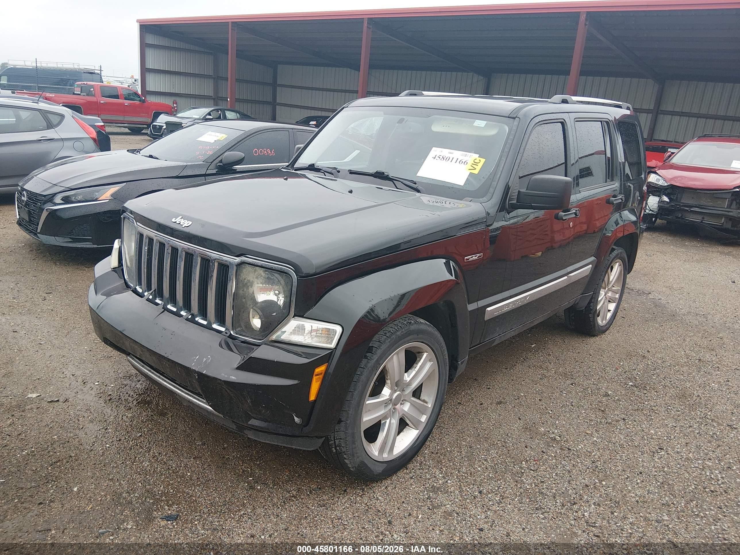 2012 Jeep Liberty Limited Jet Edition Черный vin: 1C4PJMFK3CW141240