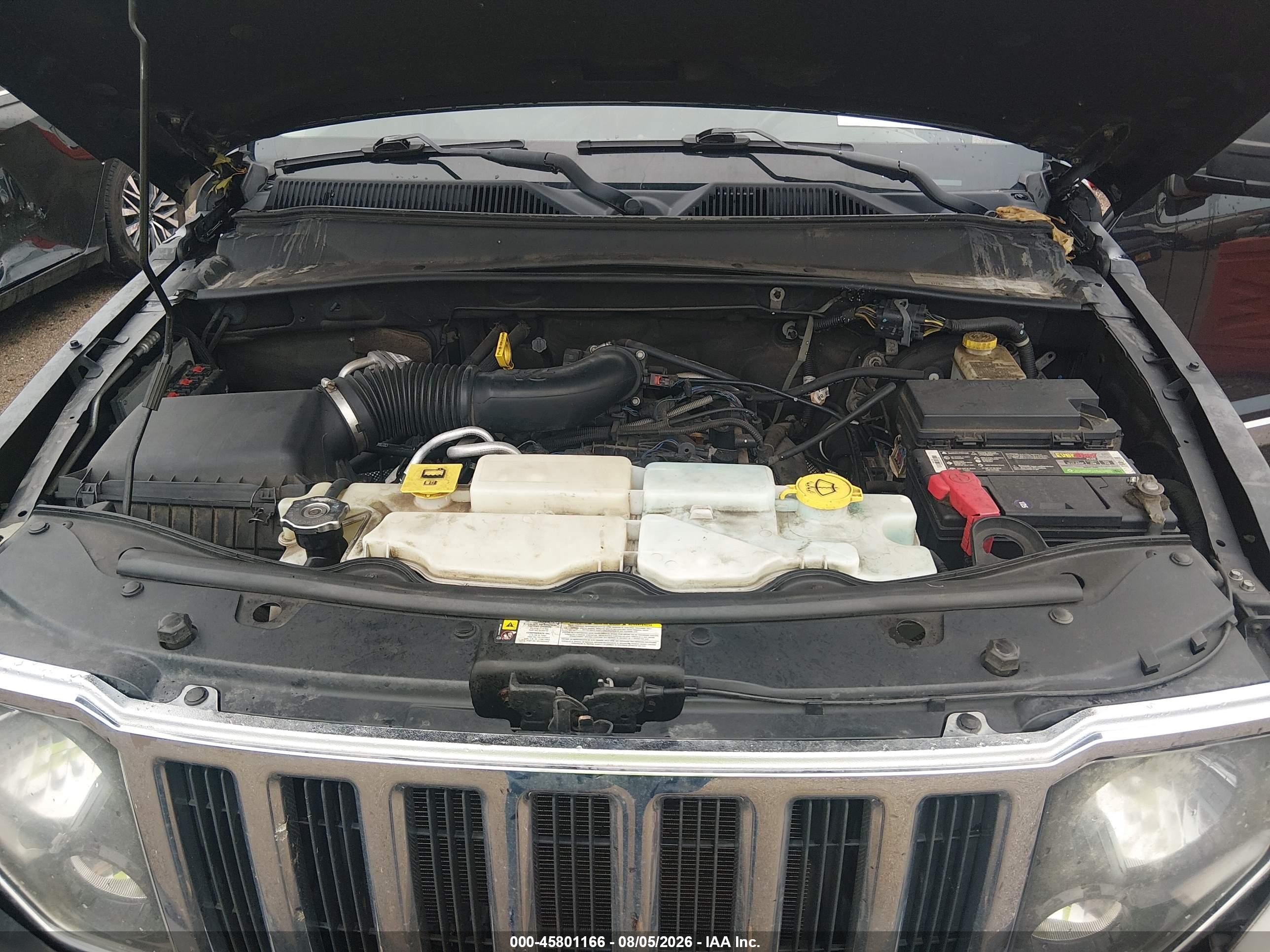 2012 Jeep Liberty Limited Jet Edition Черный vin: 1C4PJMFK3CW141240