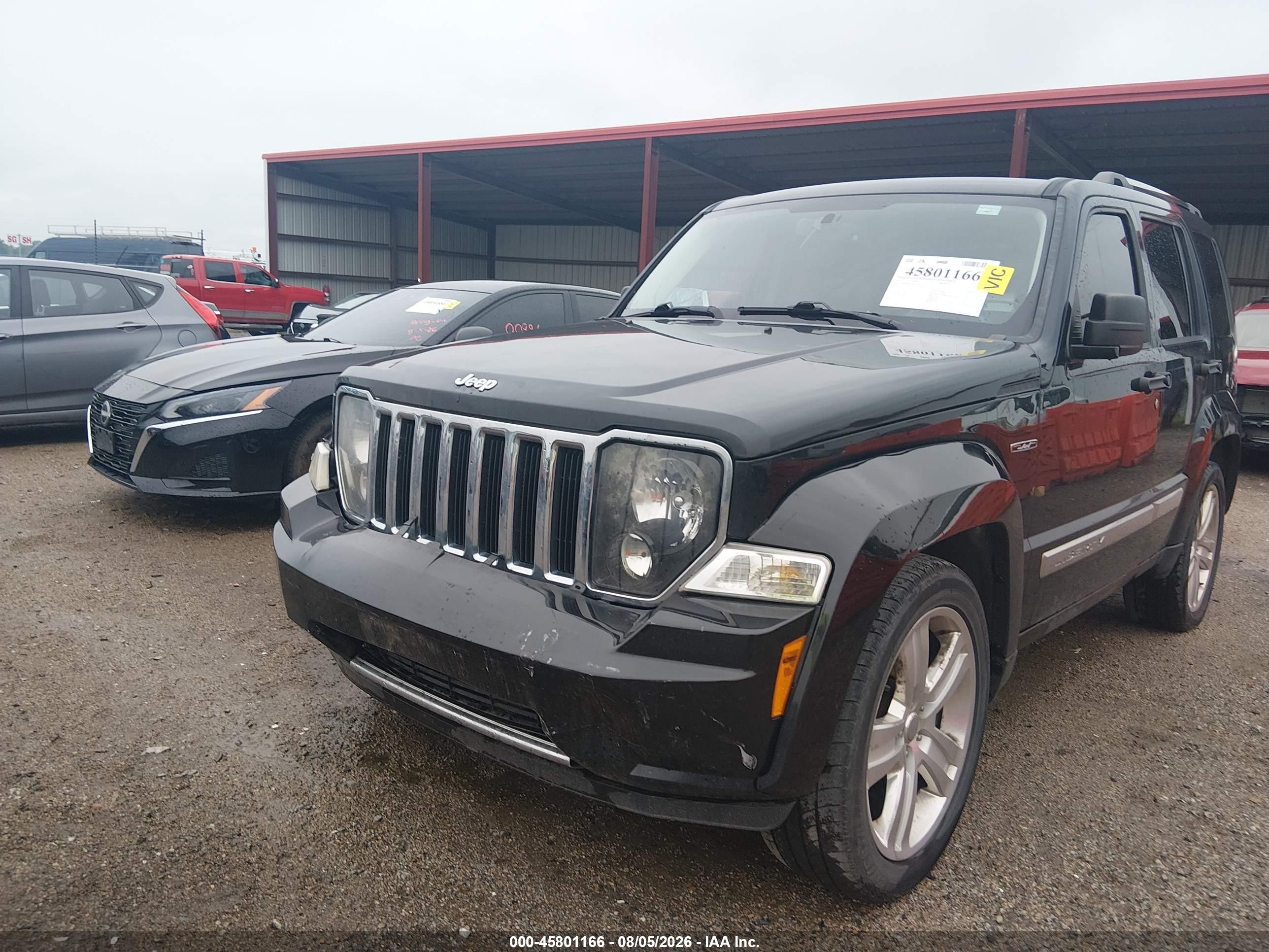 2012 Jeep Liberty Limited Jet Edition Черный vin: 1C4PJMFK3CW141240