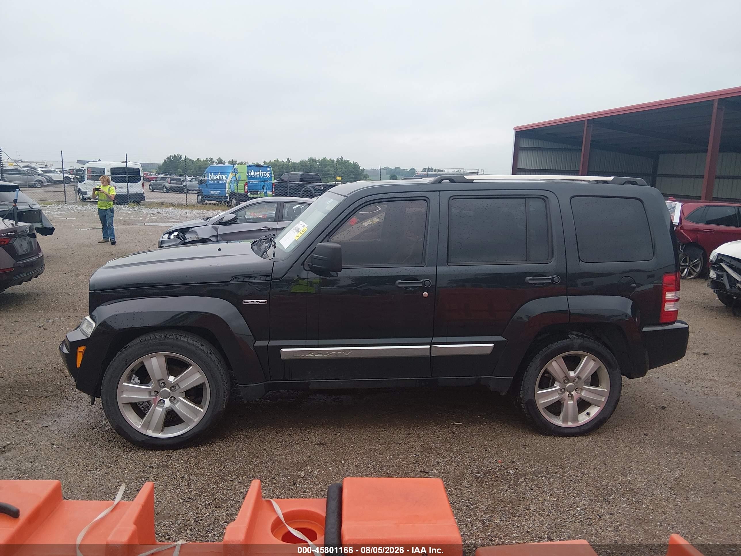 2012 Jeep Liberty Limited Jet Edition Черный vin: 1C4PJMFK3CW141240