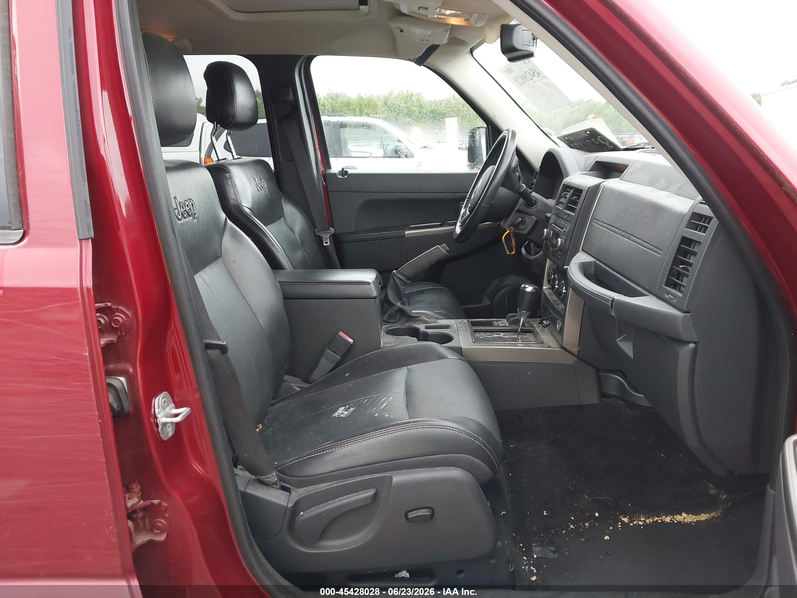 2012 Jeep Liberty Limited Jet Edition Red vin: 1C4PJMFK4CW102897