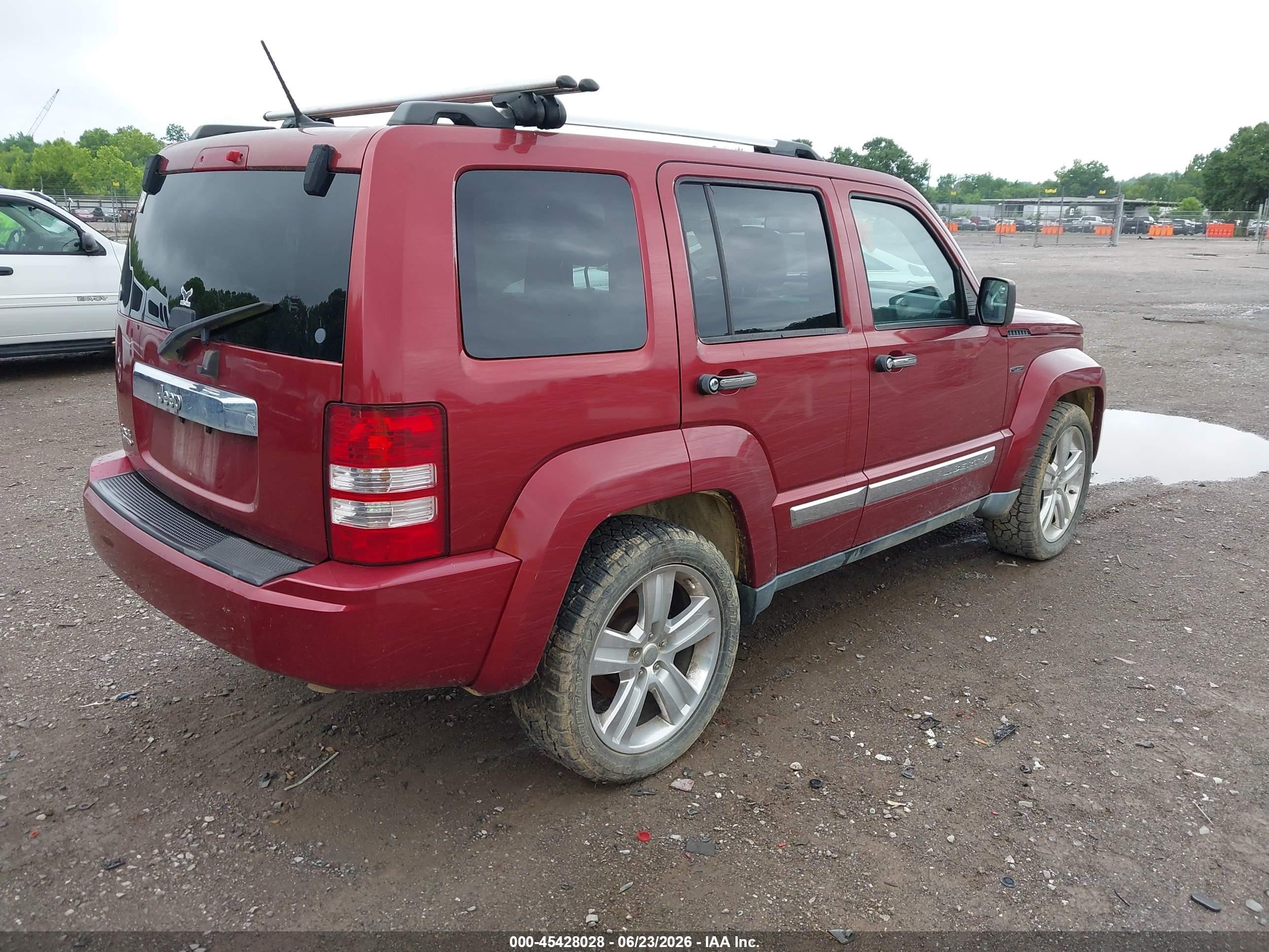 2012 Jeep Liberty Limited Jet Edition Red vin: 1C4PJMFK4CW102897