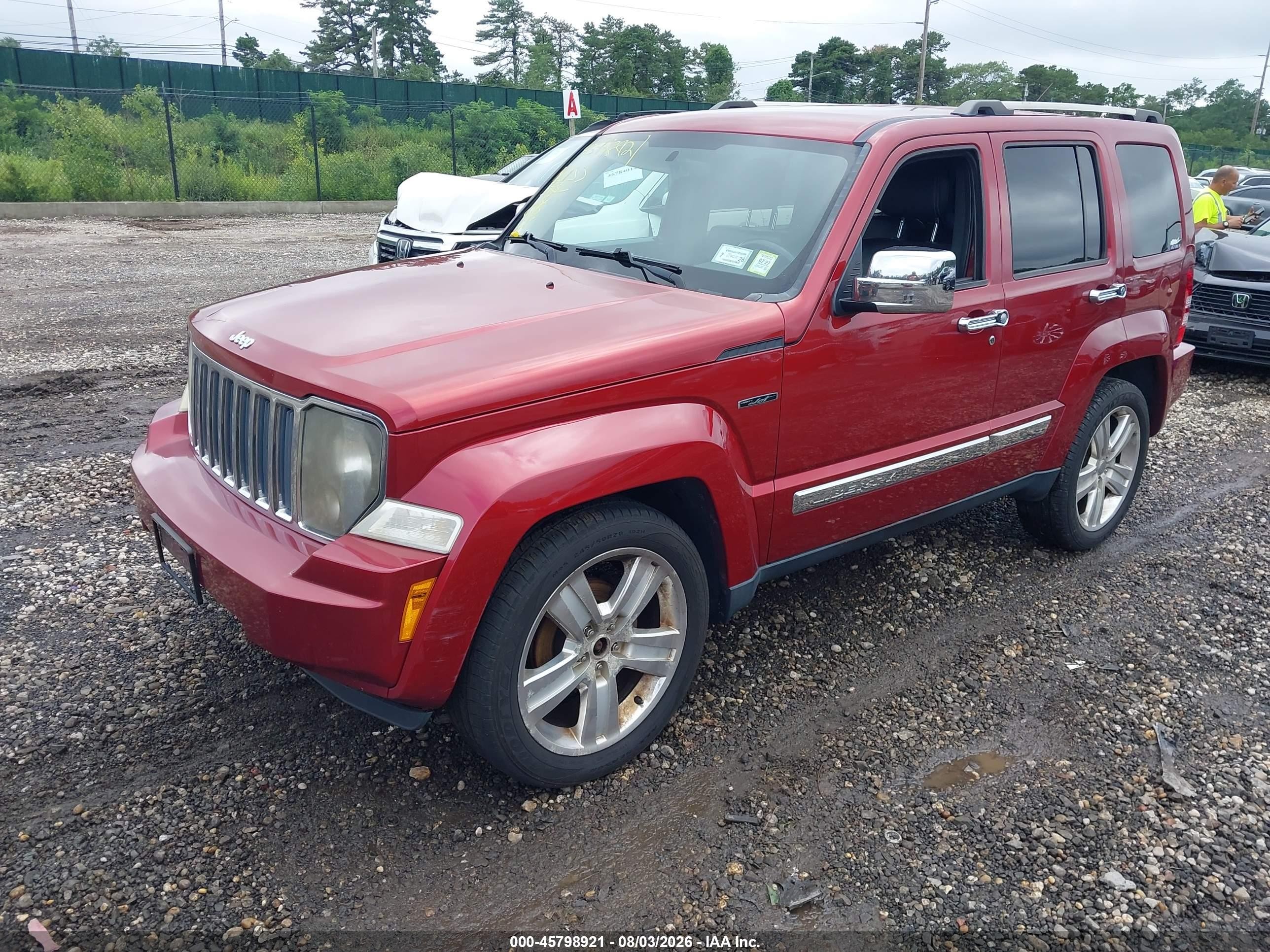 2012 Jeep Liberty Limited Jet Edition Red vin: 1C4PJMFK4CW198899