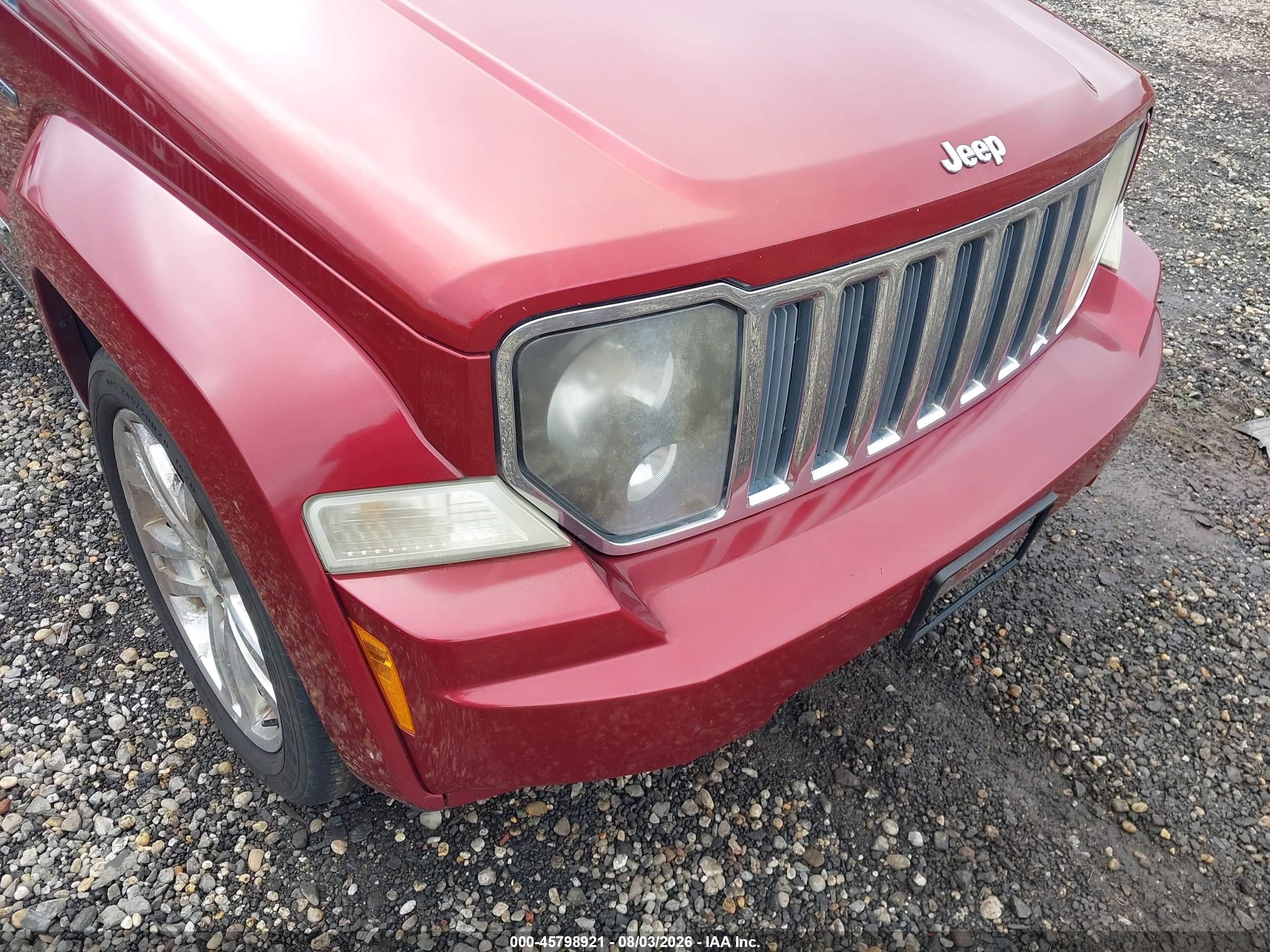 2012 Jeep Liberty Limited Jet Edition Red vin: 1C4PJMFK4CW198899