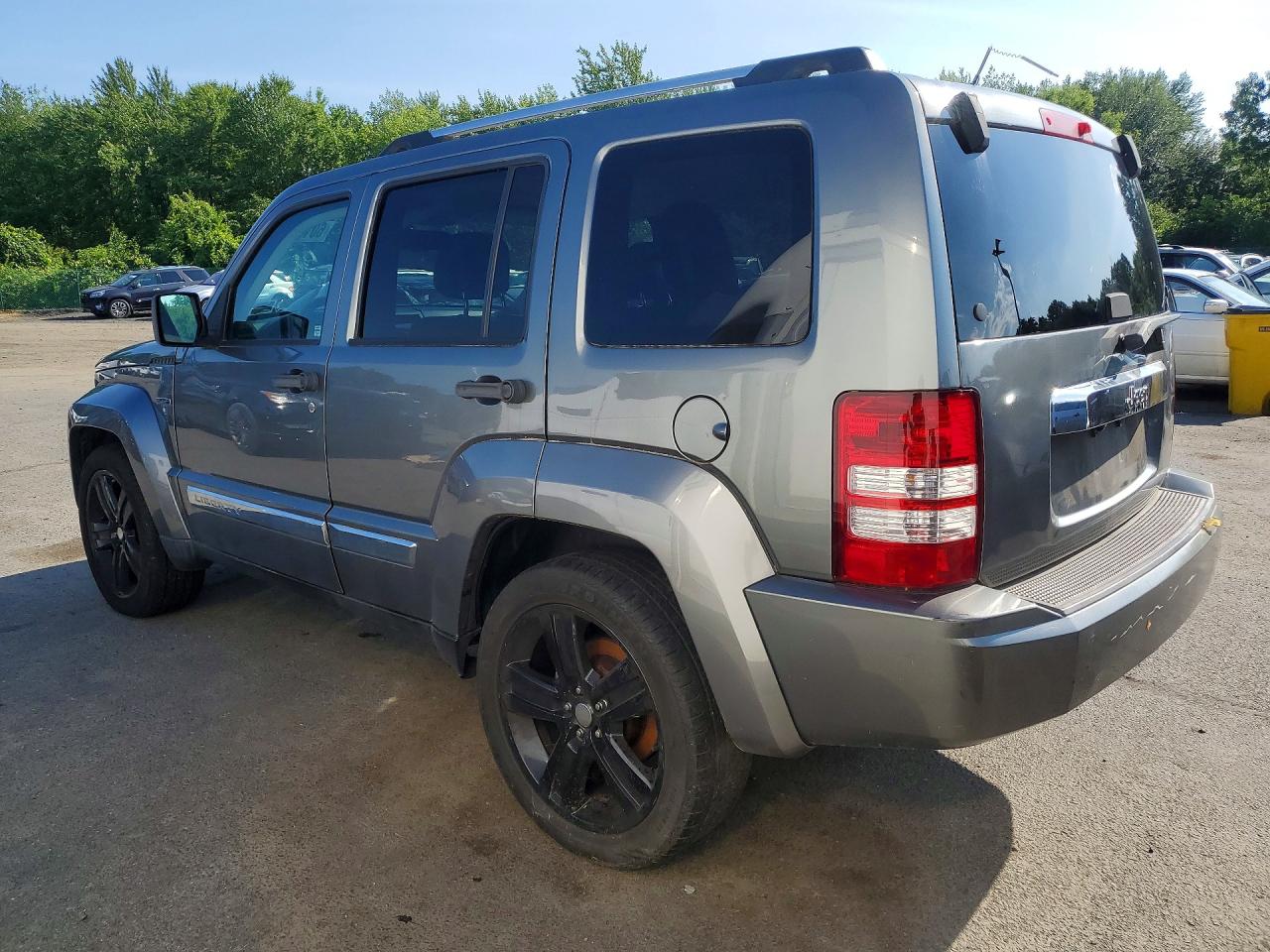 2012 Jeep Liberty Jet Gray vin: 1C4PJMFK4CW214521