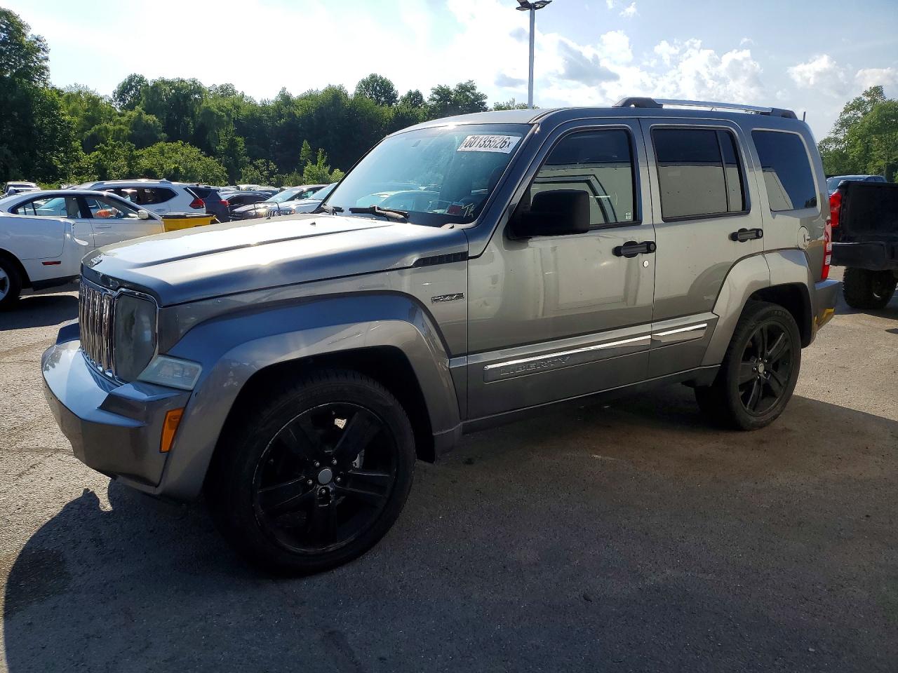 2012 Jeep Liberty Jet Серый vin: 1C4PJMFK4CW214521