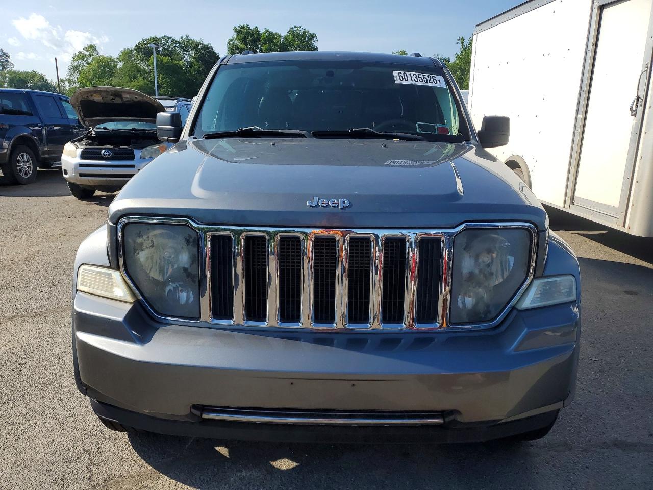 2012 Jeep Liberty Jet Gray vin: 1C4PJMFK4CW214521