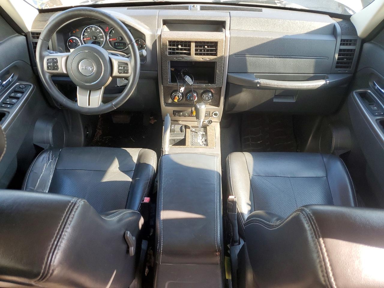 2012 Jeep Liberty Jet Gray vin: 1C4PJMFK4CW214521