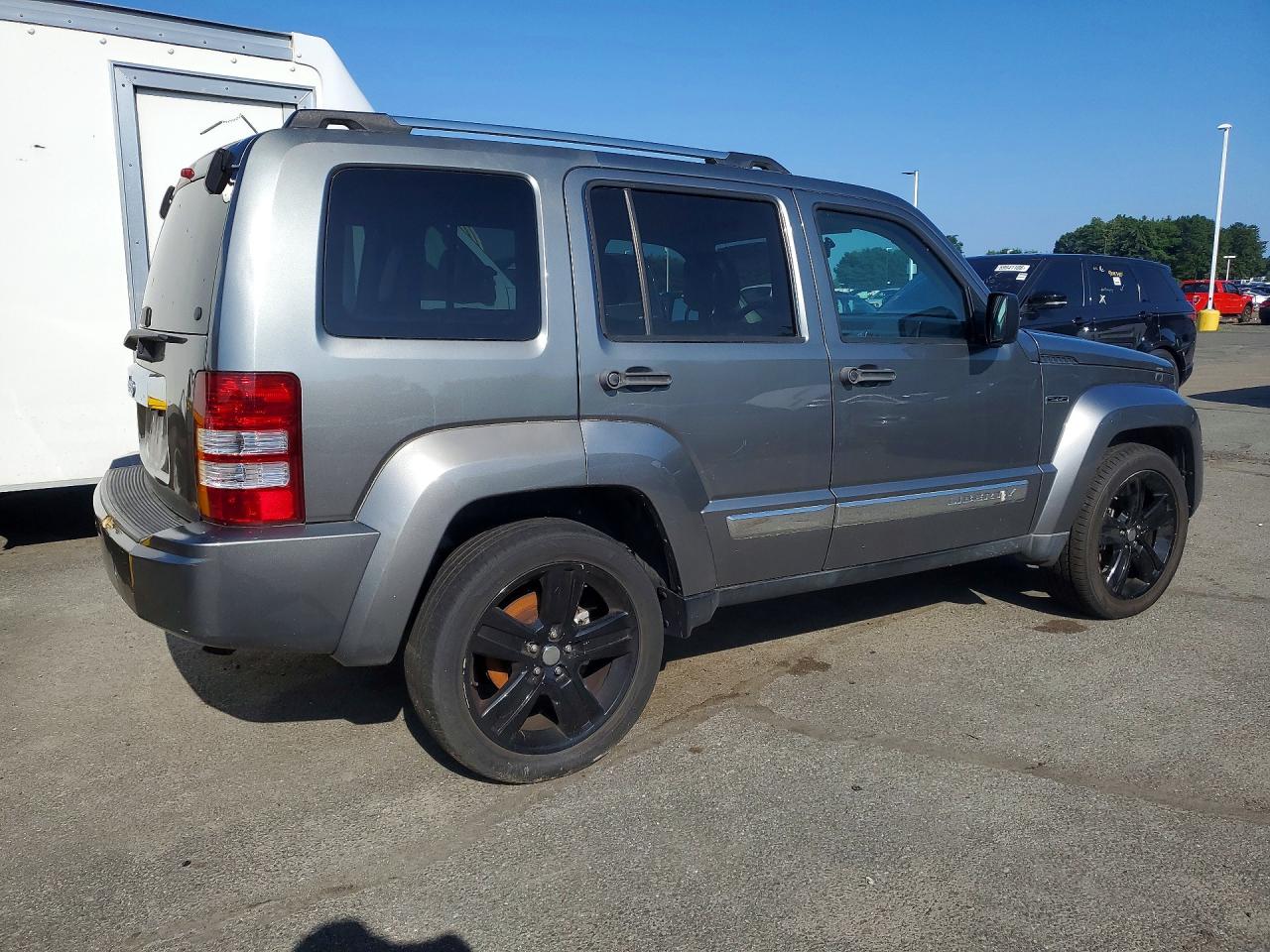 2012 Jeep Liberty Jet Gray vin: 1C4PJMFK4CW214521