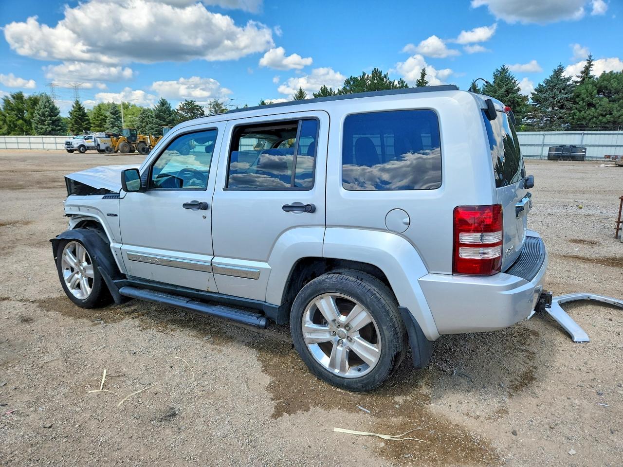 2012 Jeep Liberty Jet Silver vin: 1C4PJMFK5CW215290