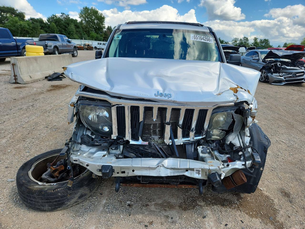 2012 Jeep Liberty Jet Silver vin: 1C4PJMFK5CW215290