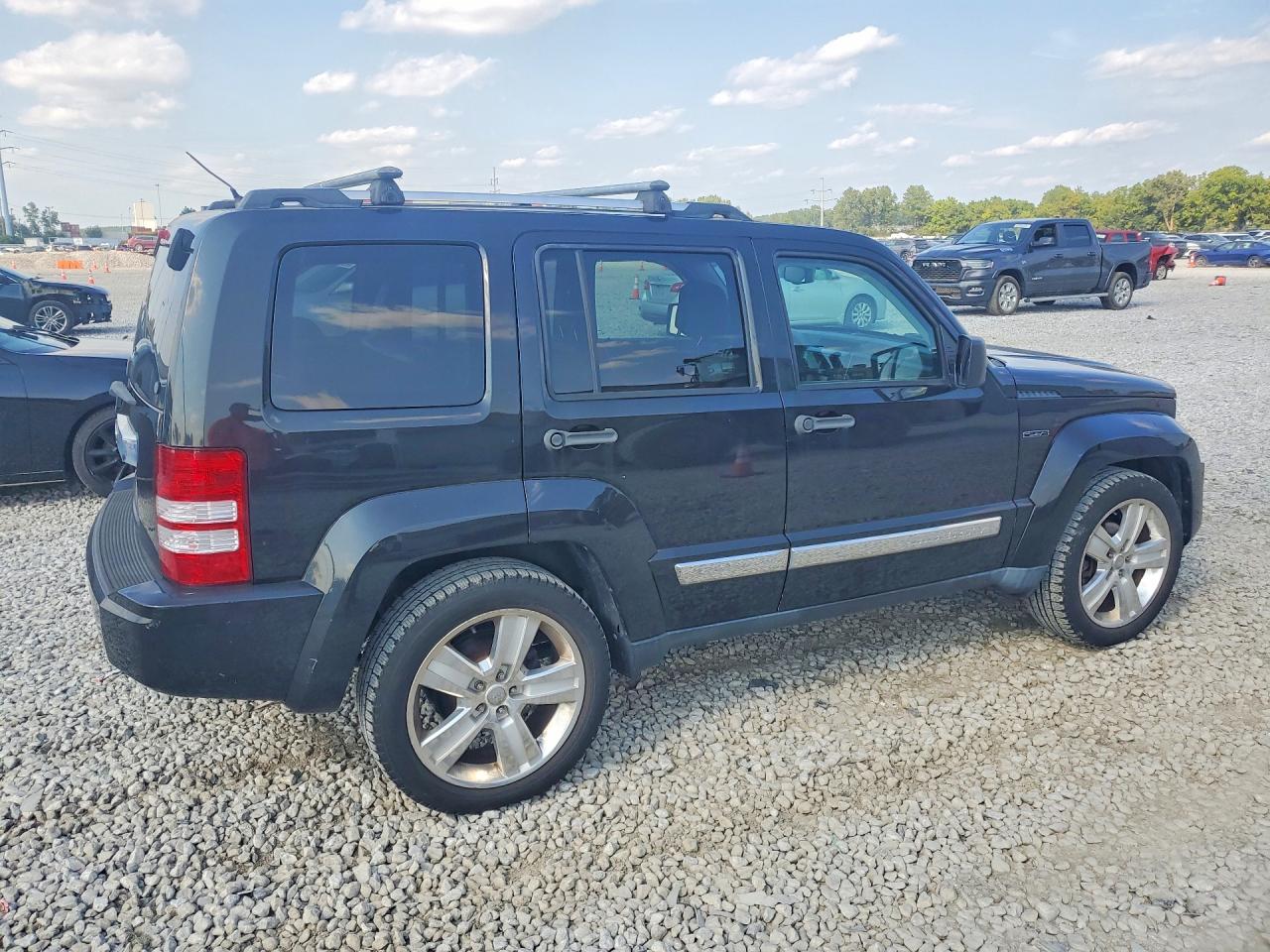 2012 Jeep Liberty Jet Черный vin: 1C4PJMFK6CW150529