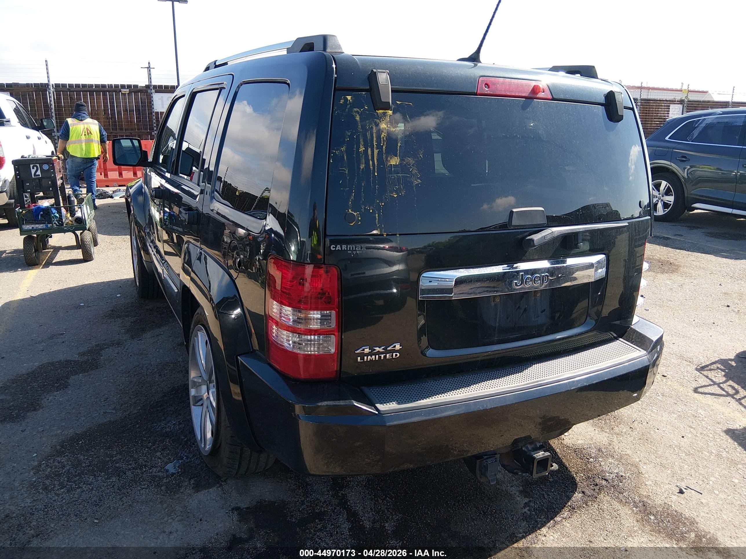 2012 Jeep Liberty Limited Jet Edition Black vin: 1C4PJMFK6CW202239