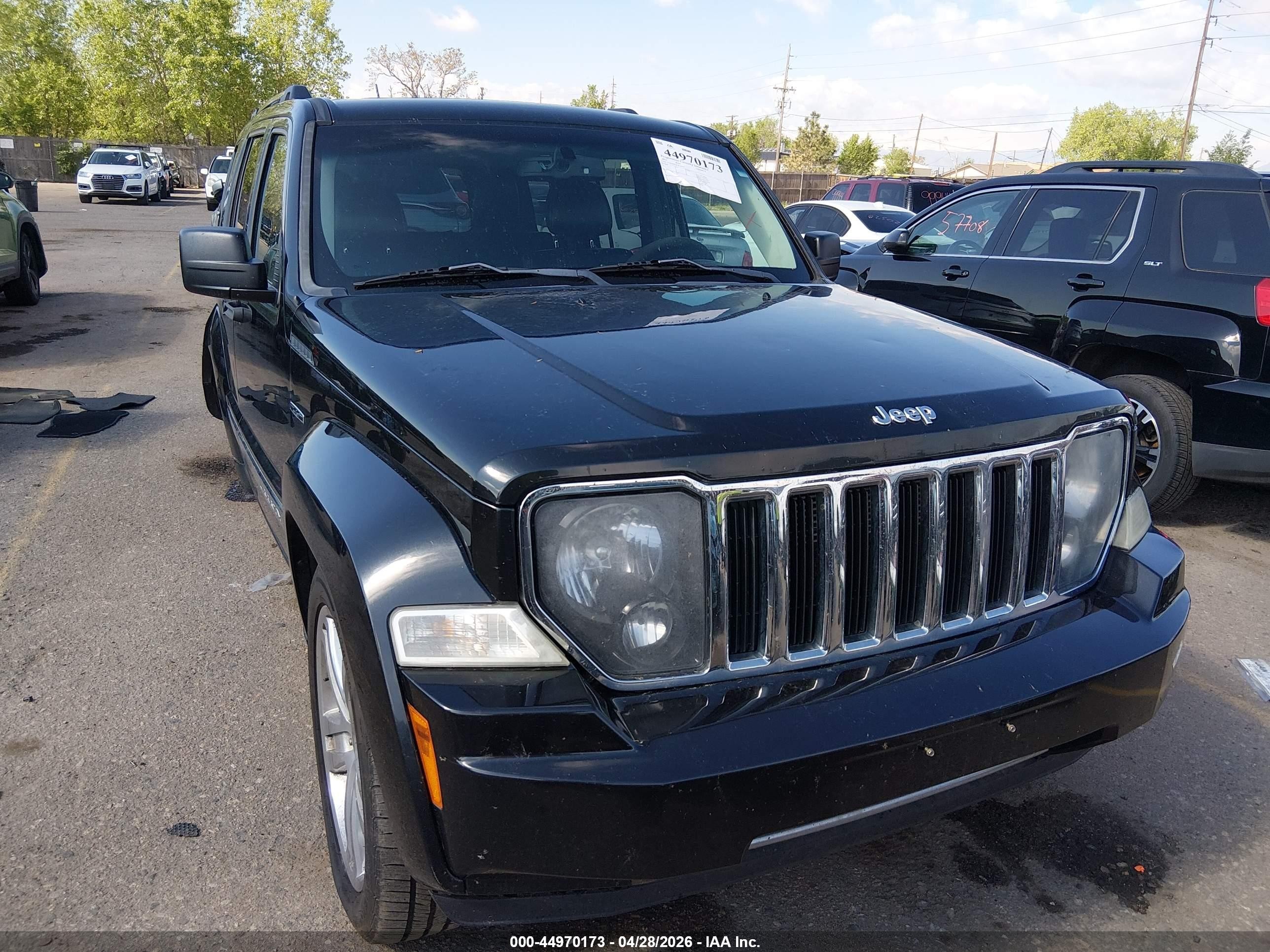 2012 Jeep Liberty Limited Jet Edition Черный vin: 1C4PJMFK6CW202239