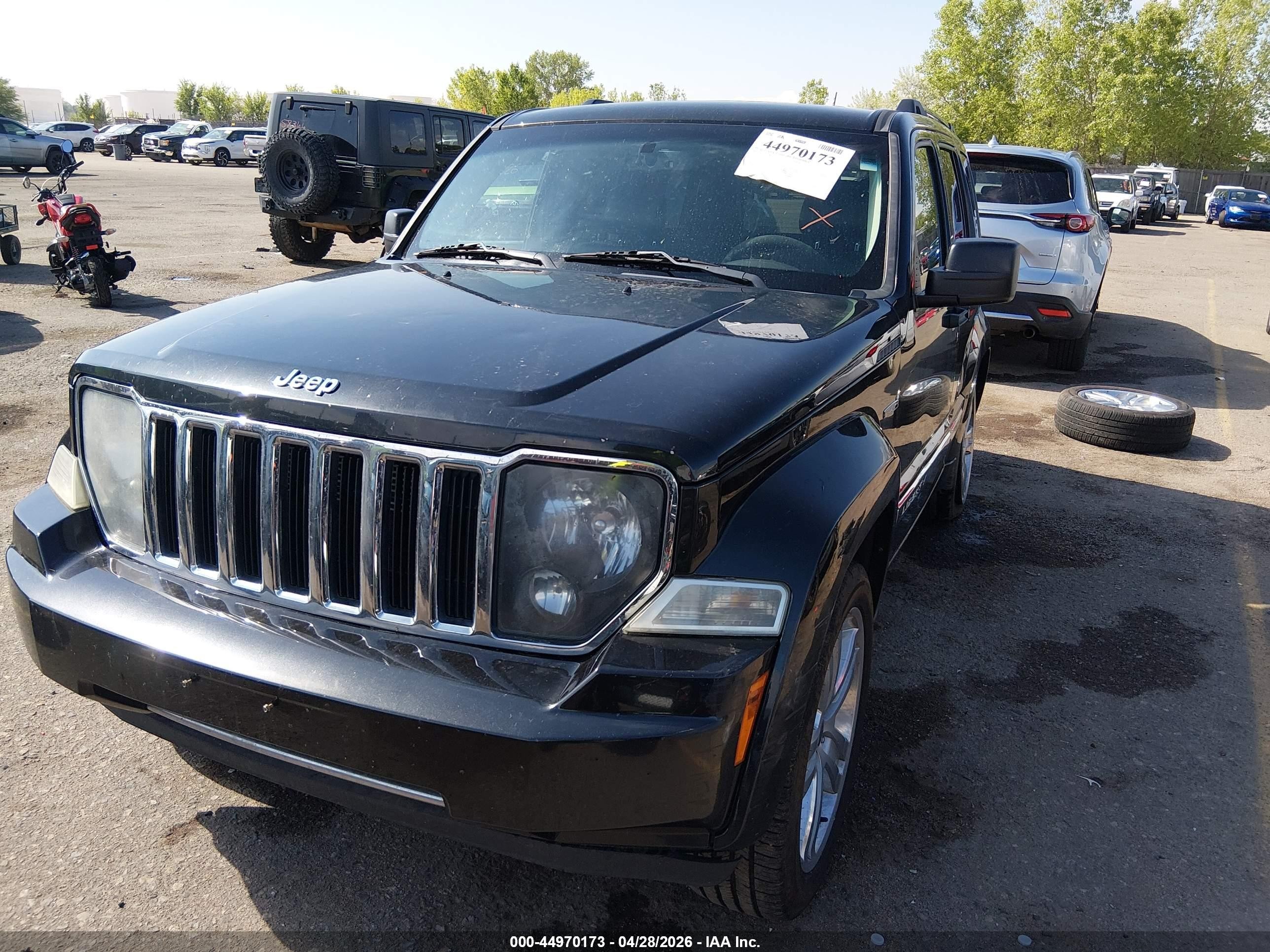 2012 Jeep Liberty Limited Jet Edition Black vin: 1C4PJMFK6CW202239