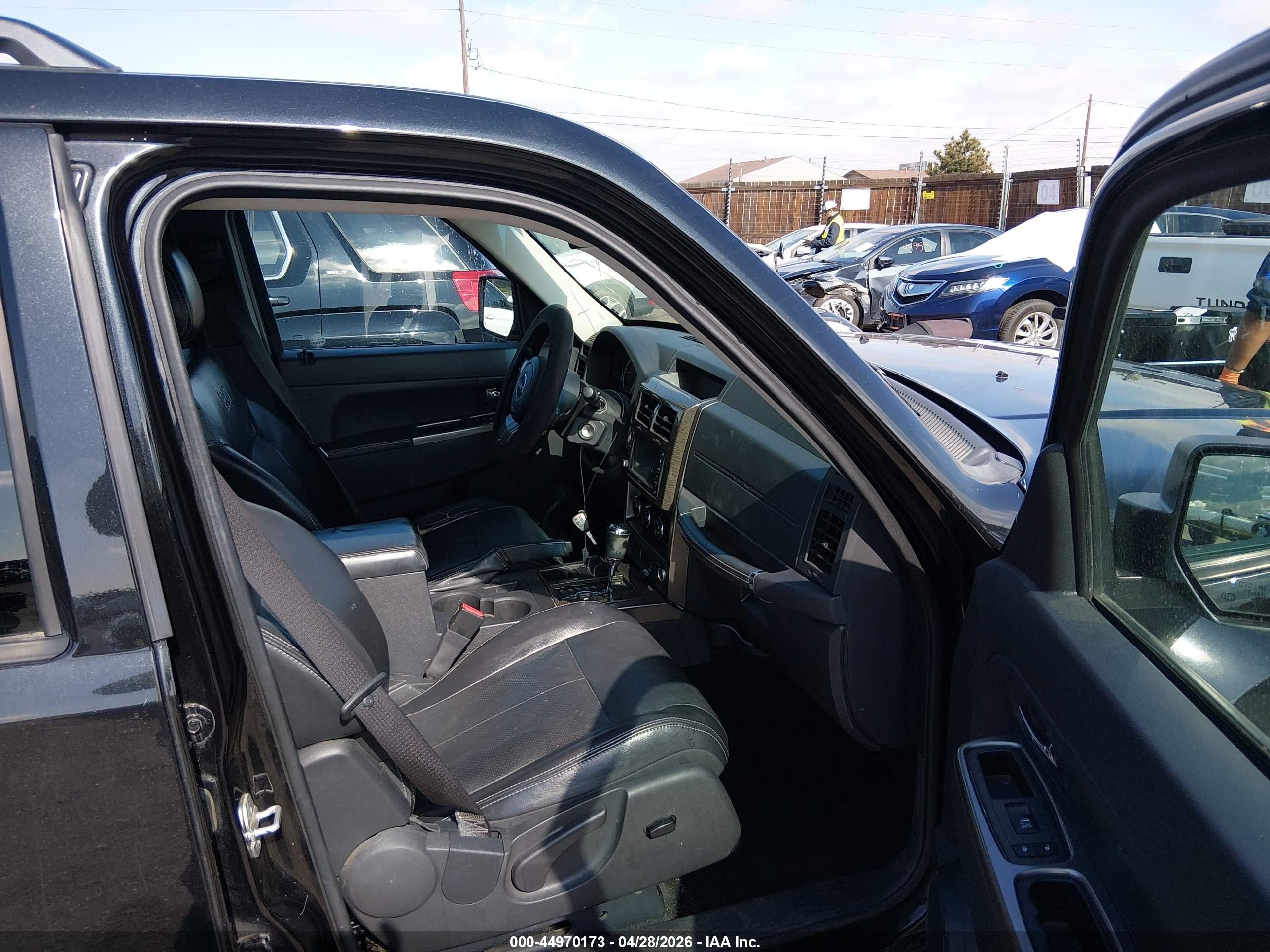 2012 Jeep Liberty Limited Jet Edition Black vin: 1C4PJMFK6CW202239