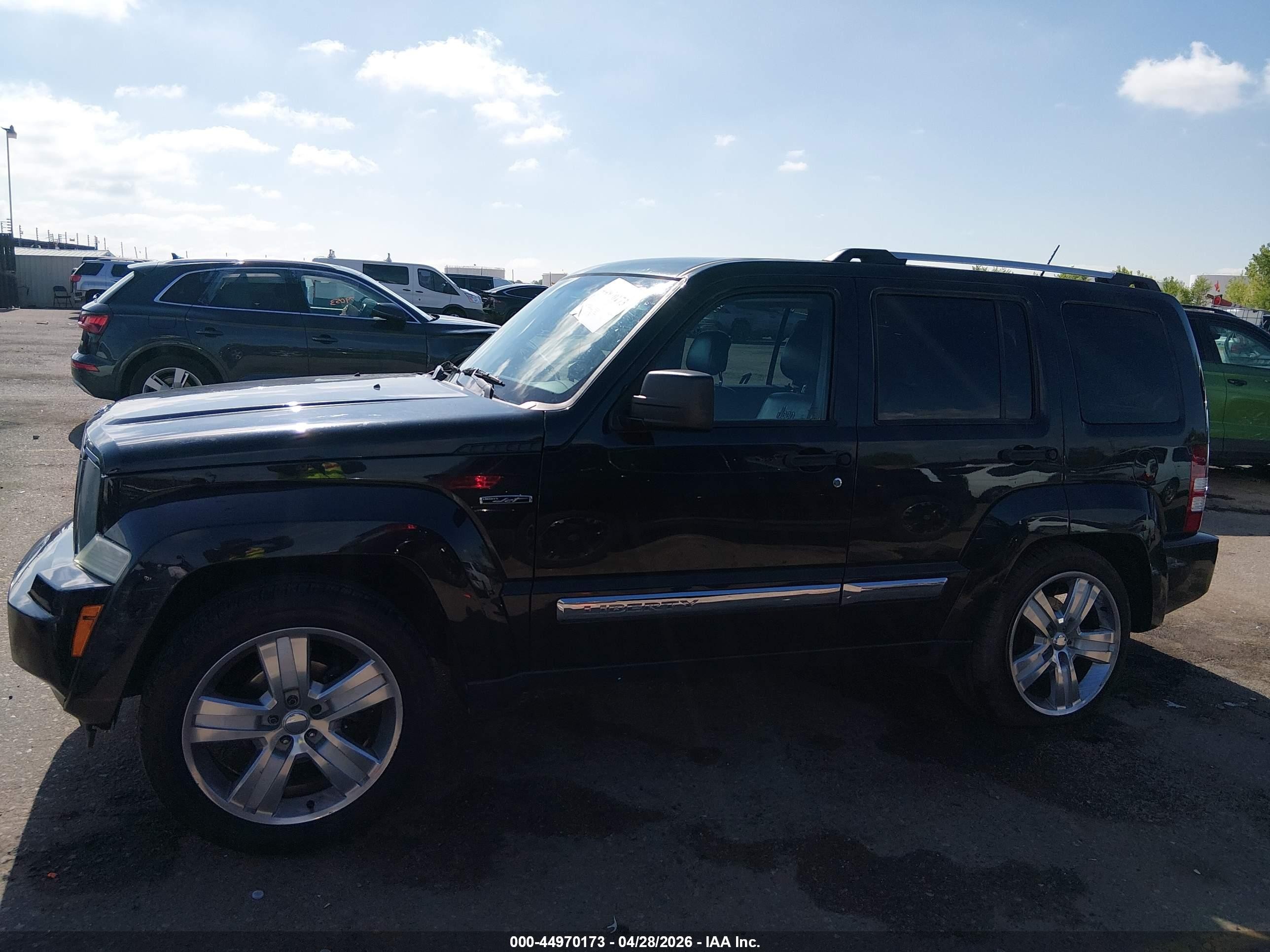 2012 Jeep Liberty Limited Jet Edition Black vin: 1C4PJMFK6CW202239