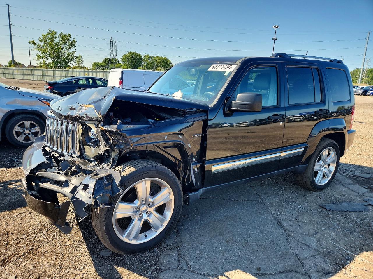 2012 Jeep Liberty Jet Black vin: 1C4PJMFK7CW114395