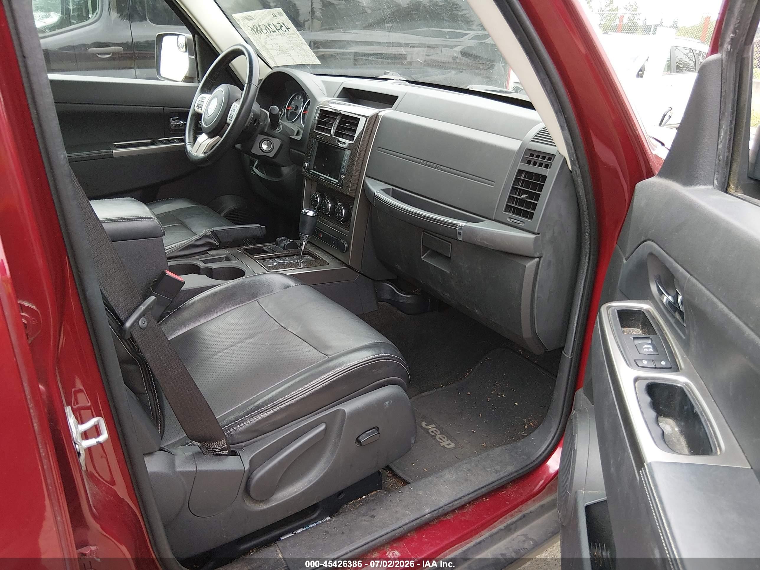 2012 Jeep Liberty Limited Jet Edition Purple vin: 1C4PJMFK7CW133156