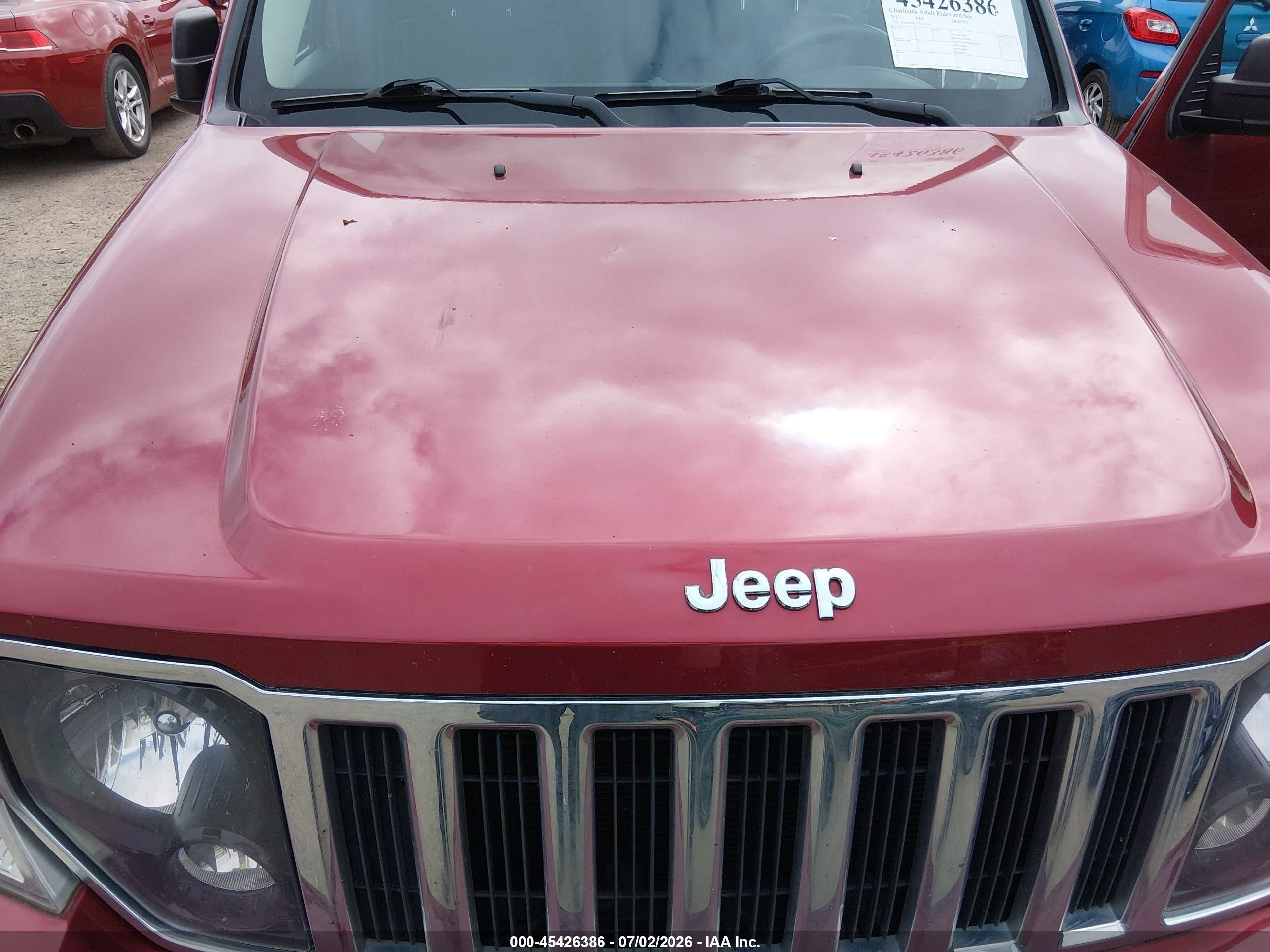 2012 Jeep Liberty Limited Jet Edition Purple vin: 1C4PJMFK7CW133156