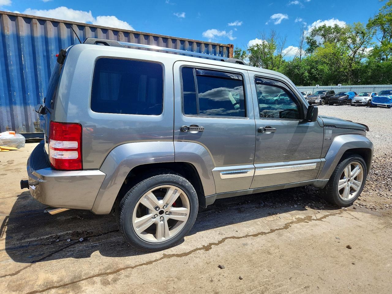 2012 Jeep Liberty Jet Gray vin: 1C4PJMFK7CW135814