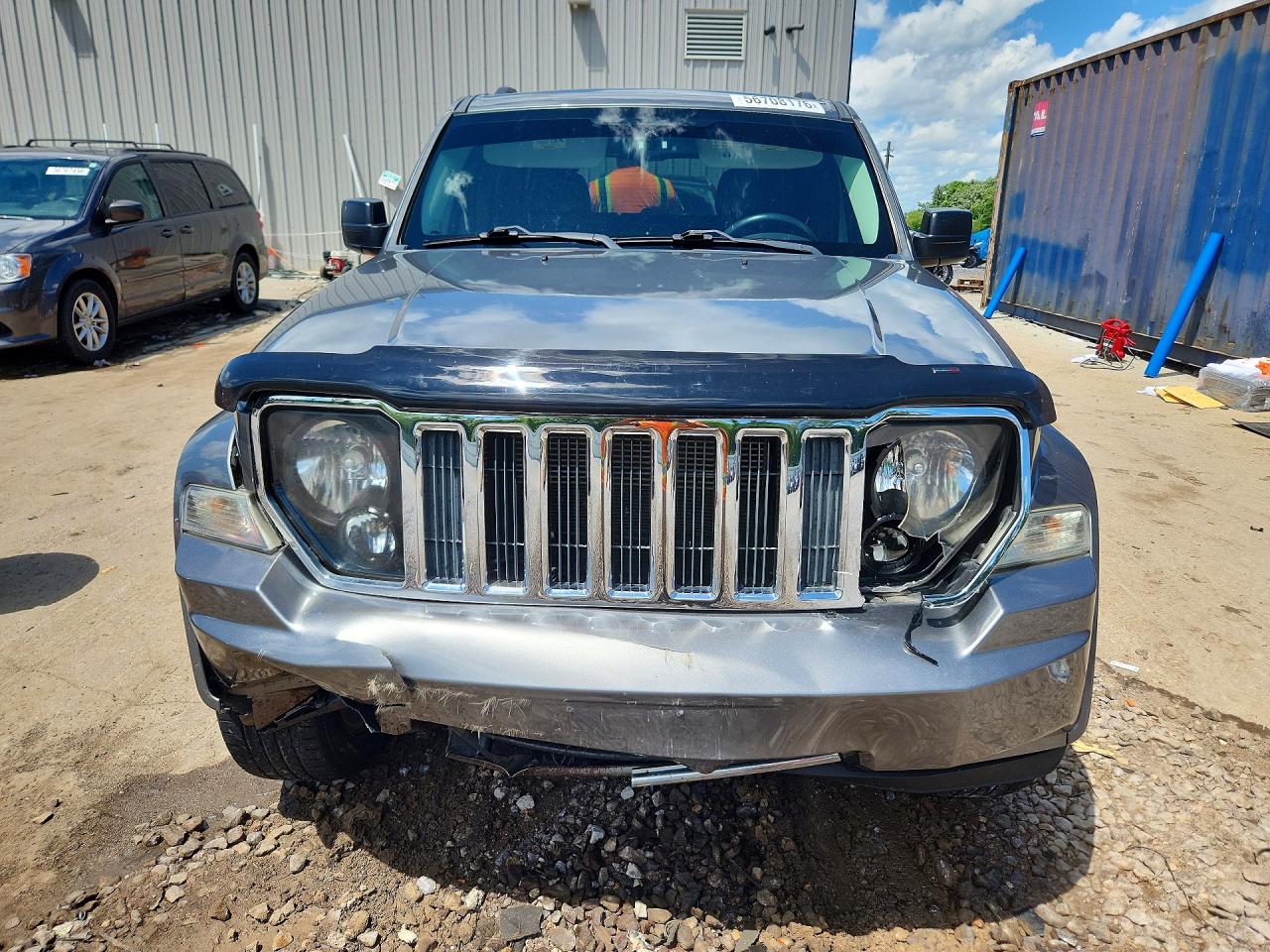 2012 Jeep Liberty Jet Gray vin: 1C4PJMFK7CW135814