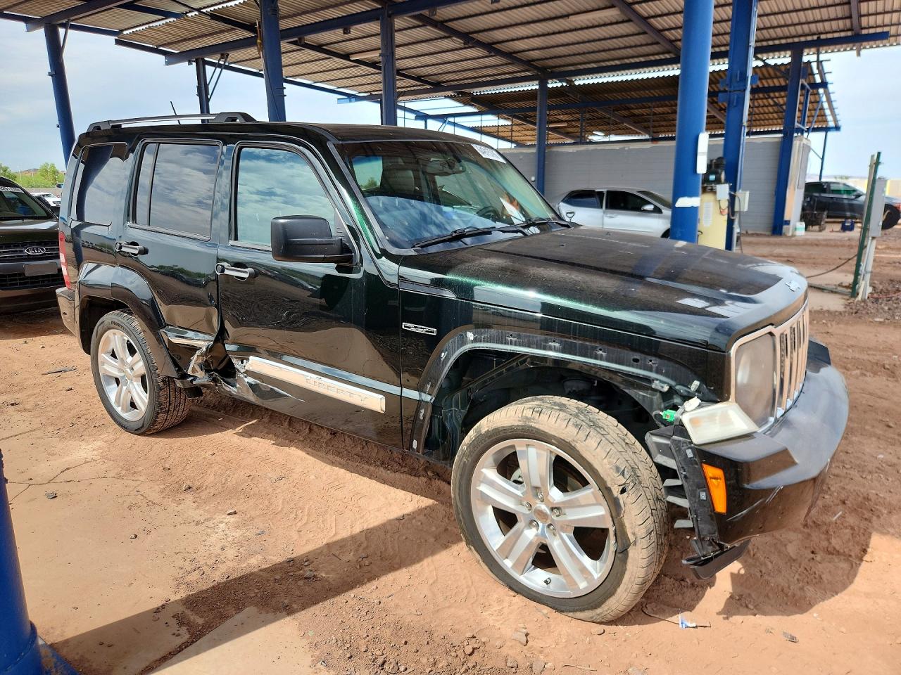 2012 Jeep Liberty Jet Зеленый vin: 1C4PJMFK7CW157750
