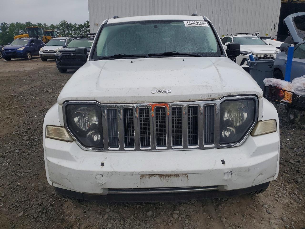 2012 Jeep Liberty Jet White vin: 1C4PJMFK7CW177206