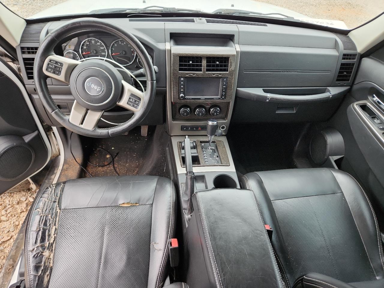 2012 Jeep Liberty Jet White vin: 1C4PJMFK8CW162584