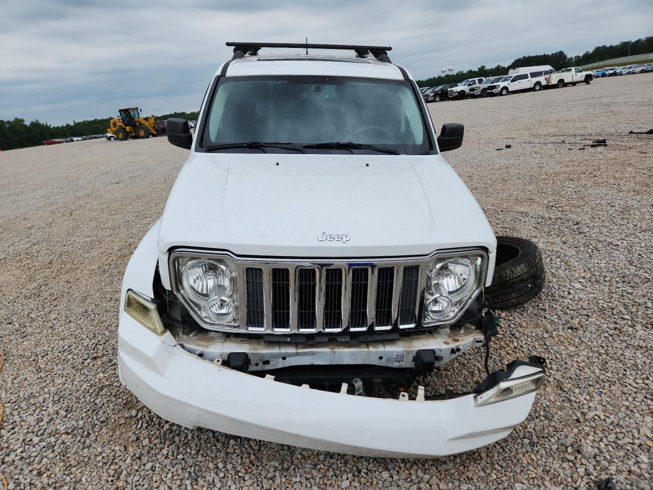 2012 Jeep Liberty Jet White vin: 1C4PJMFK8CW162584
