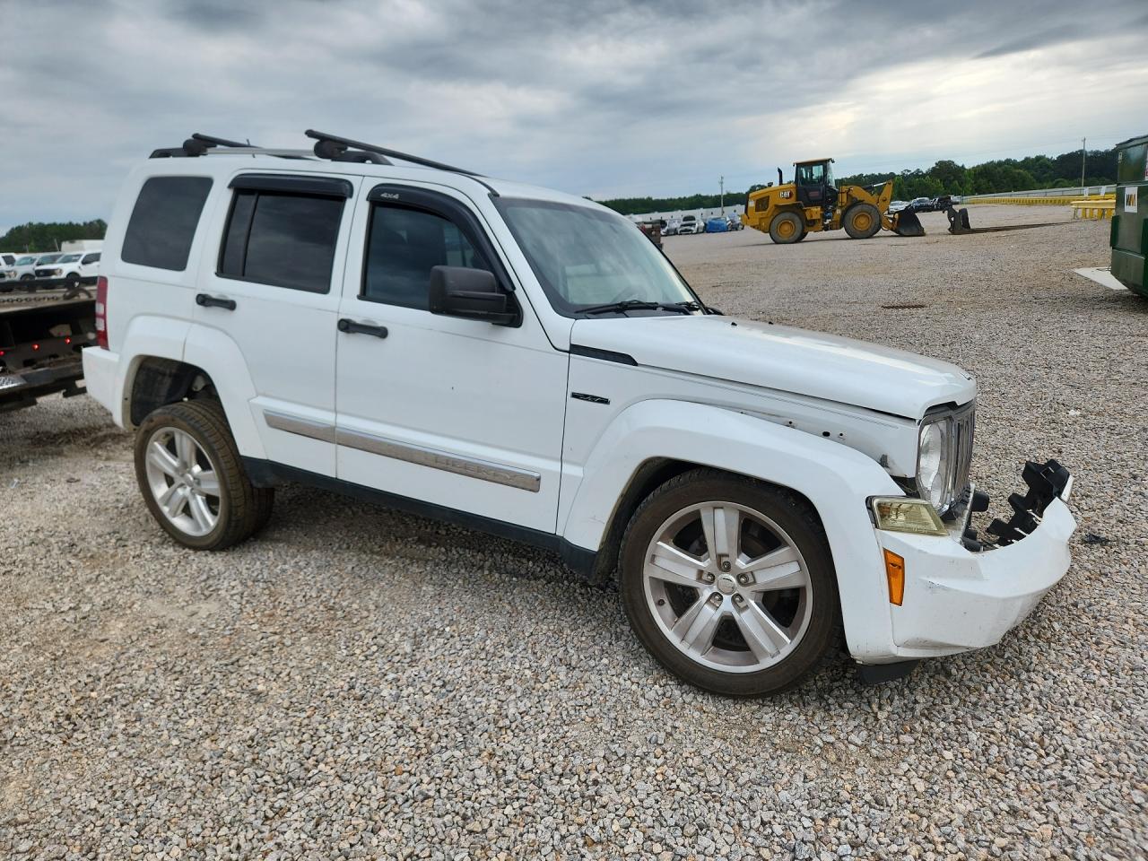 2012 Jeep Liberty Jet White vin: 1C4PJMFK8CW162584