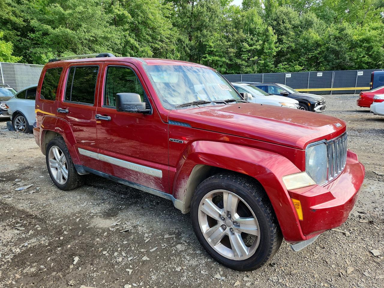 2012 Jeep Liberty Jet Red vin: 1C4PJMFK9CW102703