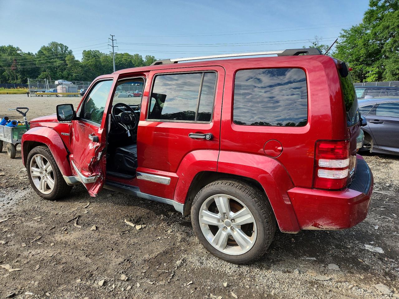 2012 Jeep Liberty Jet Red vin: 1C4PJMFK9CW102703