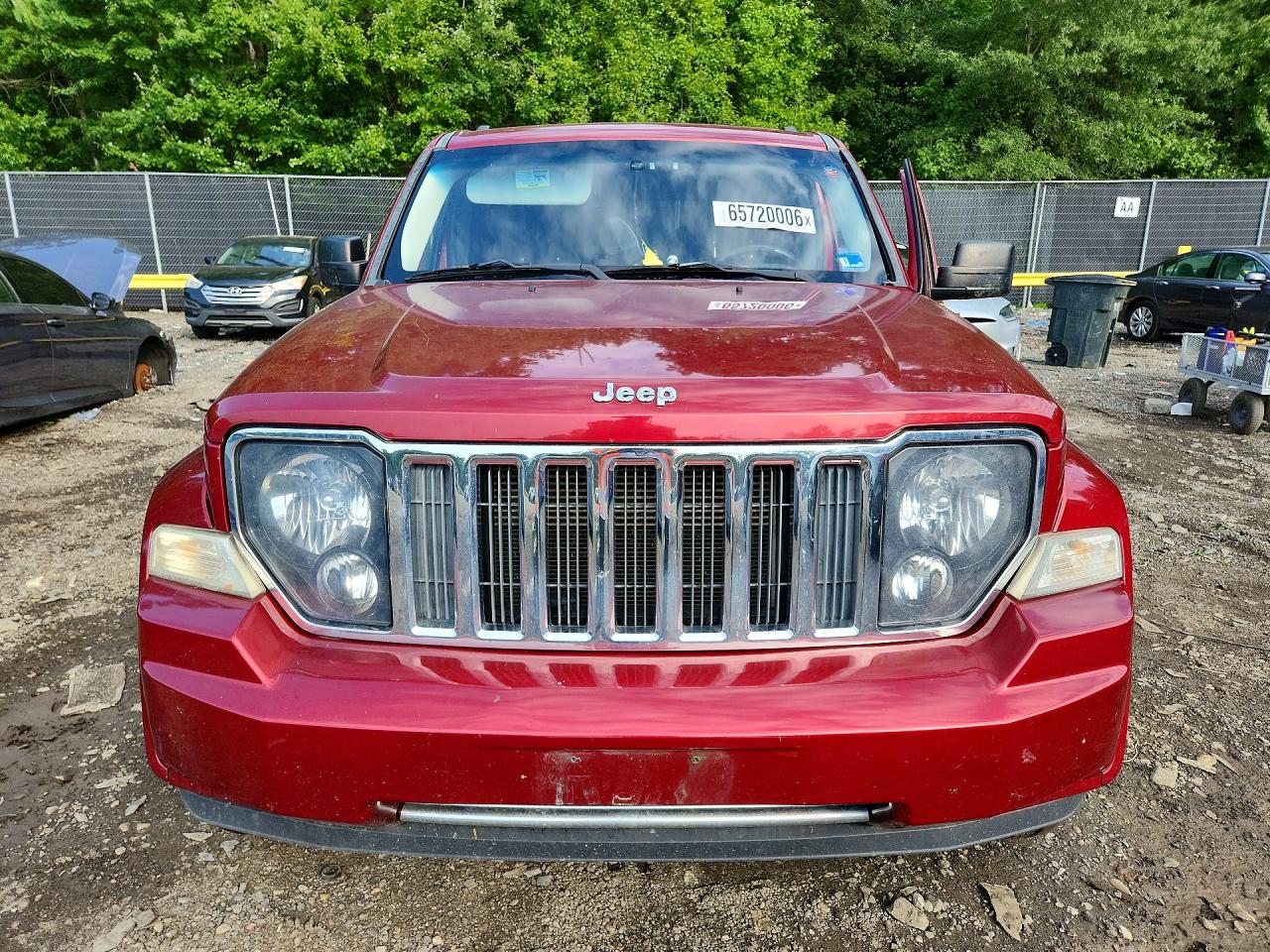 2012 Jeep Liberty Jet Red vin: 1C4PJMFK9CW102703