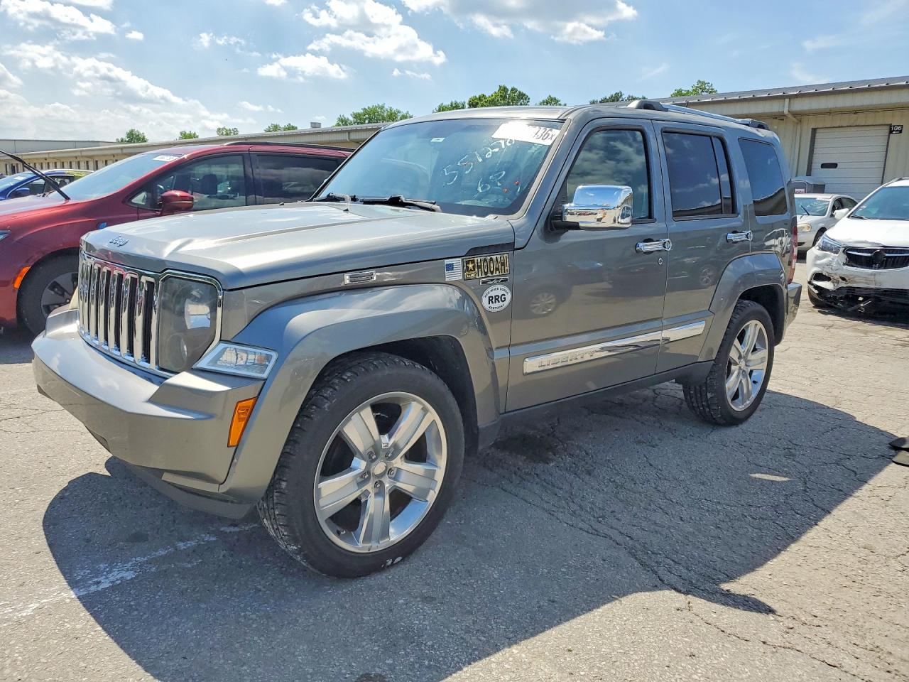 2012 Jeep Liberty Jet Silver vin: 1C4PJMFK9CW162416