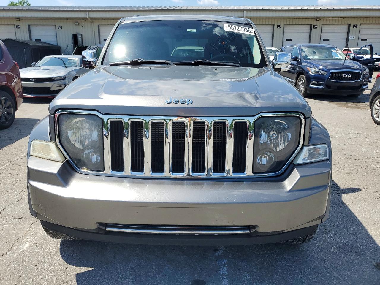 2012 Jeep Liberty Jet Silver vin: 1C4PJMFK9CW162416