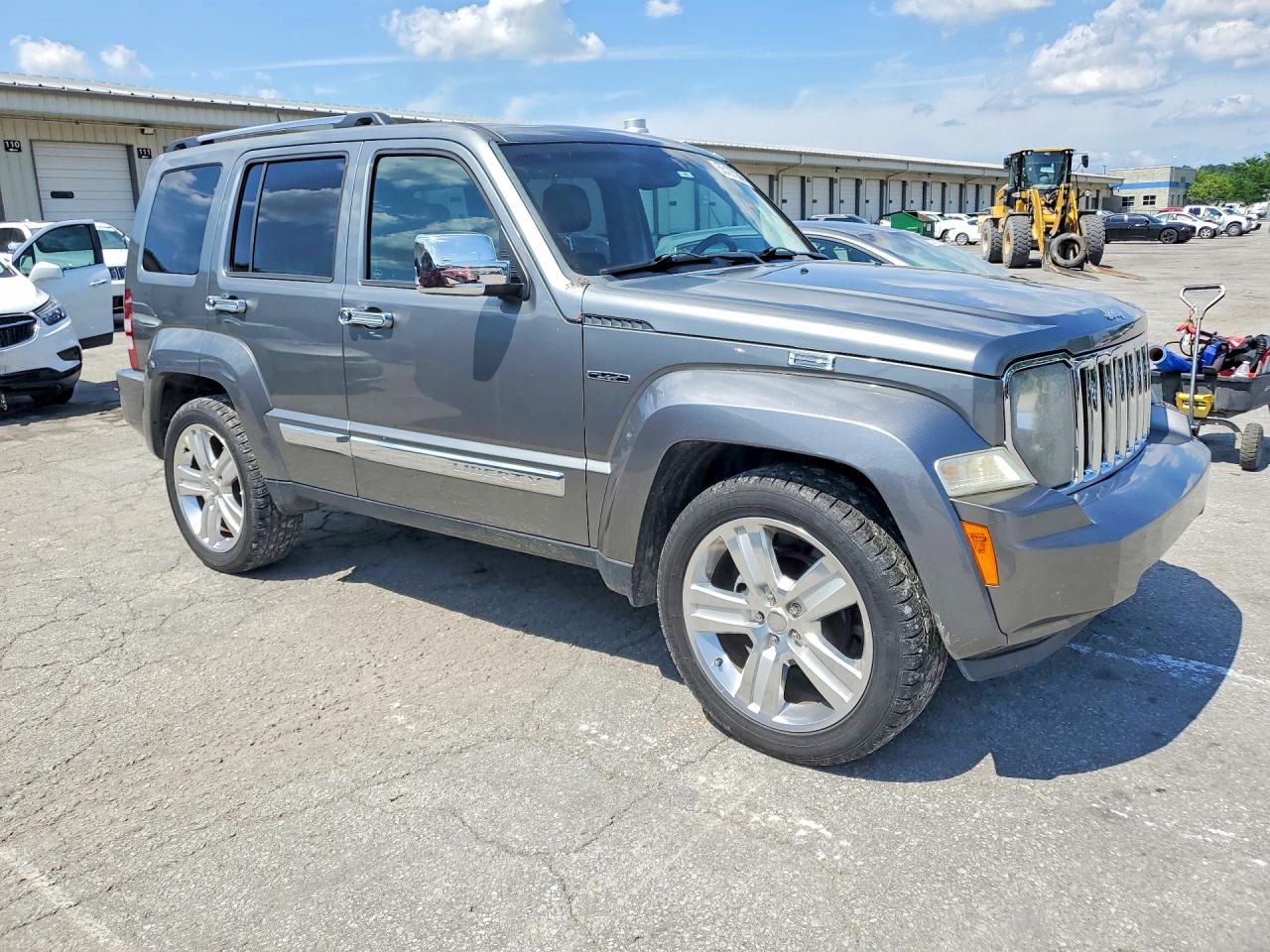2012 Jeep Liberty Jet Silver vin: 1C4PJMFK9CW162416