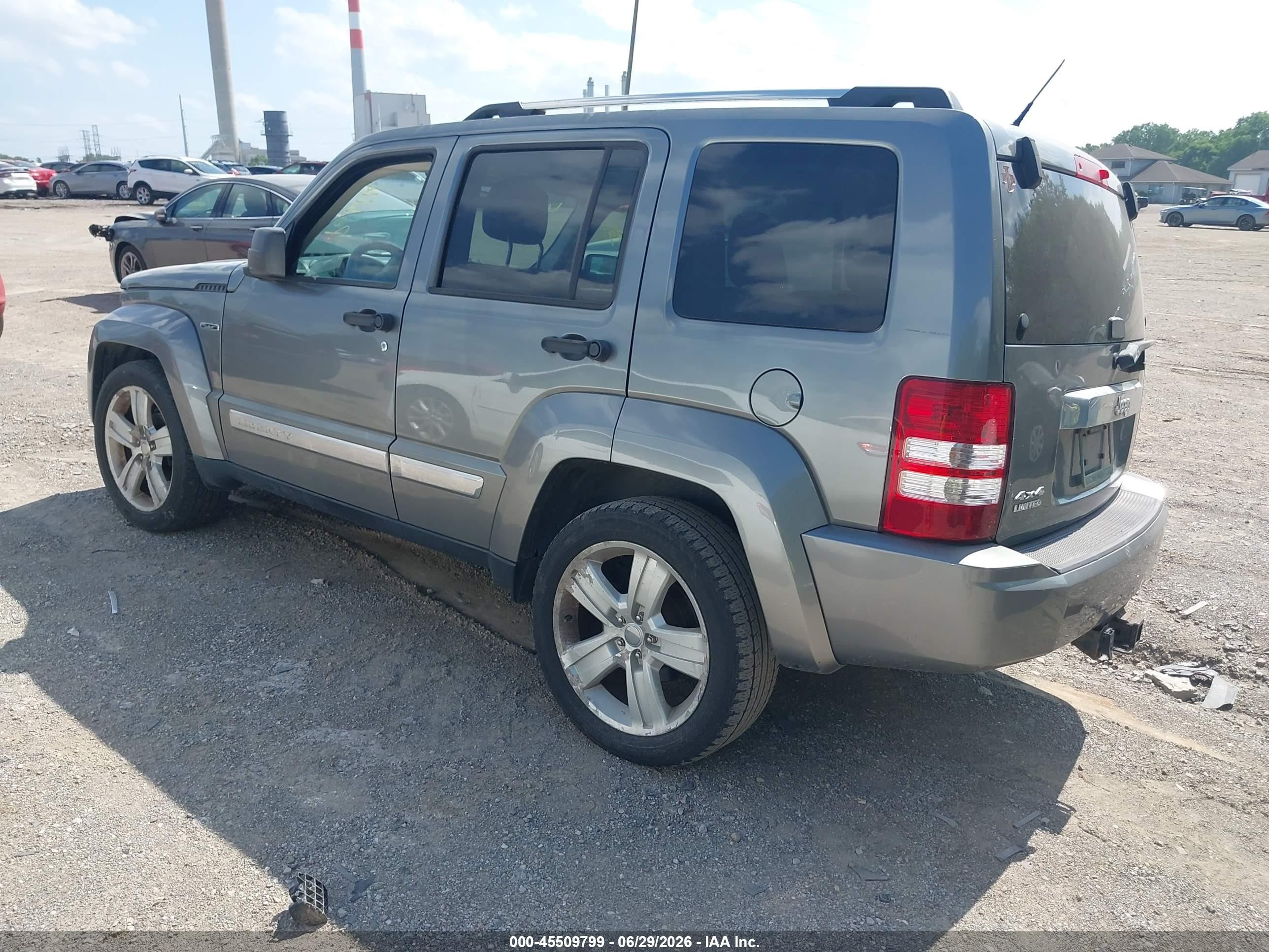 2012 Jeep Liberty Limited Jet Edition Gray vin: 1C4PJMFK9CW184836