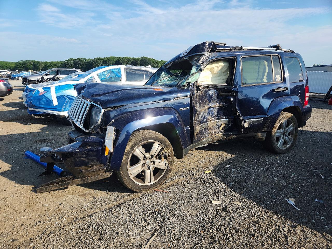 2012 Jeep Liberty Jet Синий vin: 1C4PJMFKXCW214796