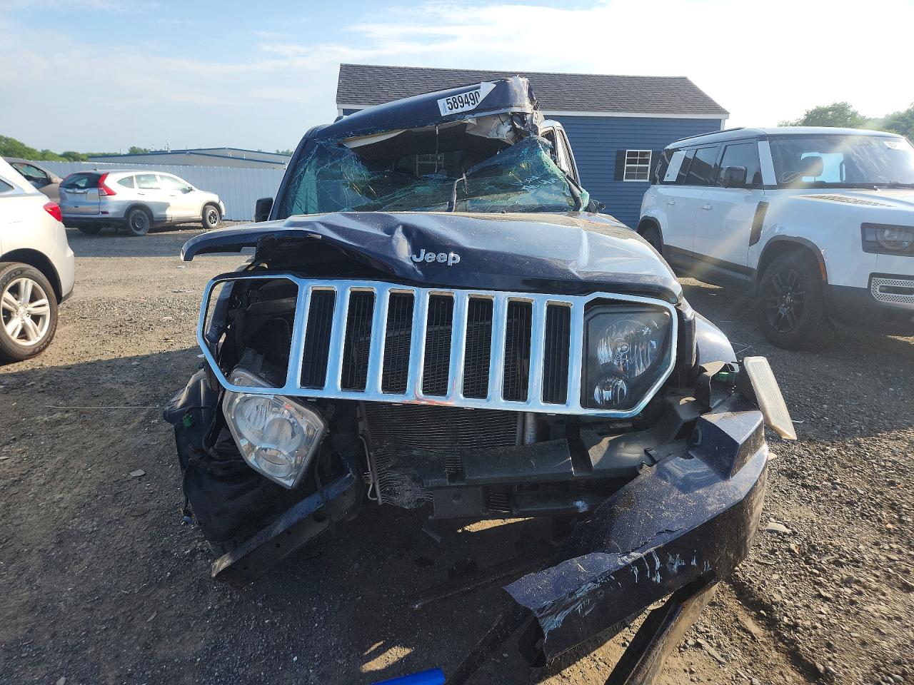 2012 Jeep Liberty Jet Синий vin: 1C4PJMFKXCW214796