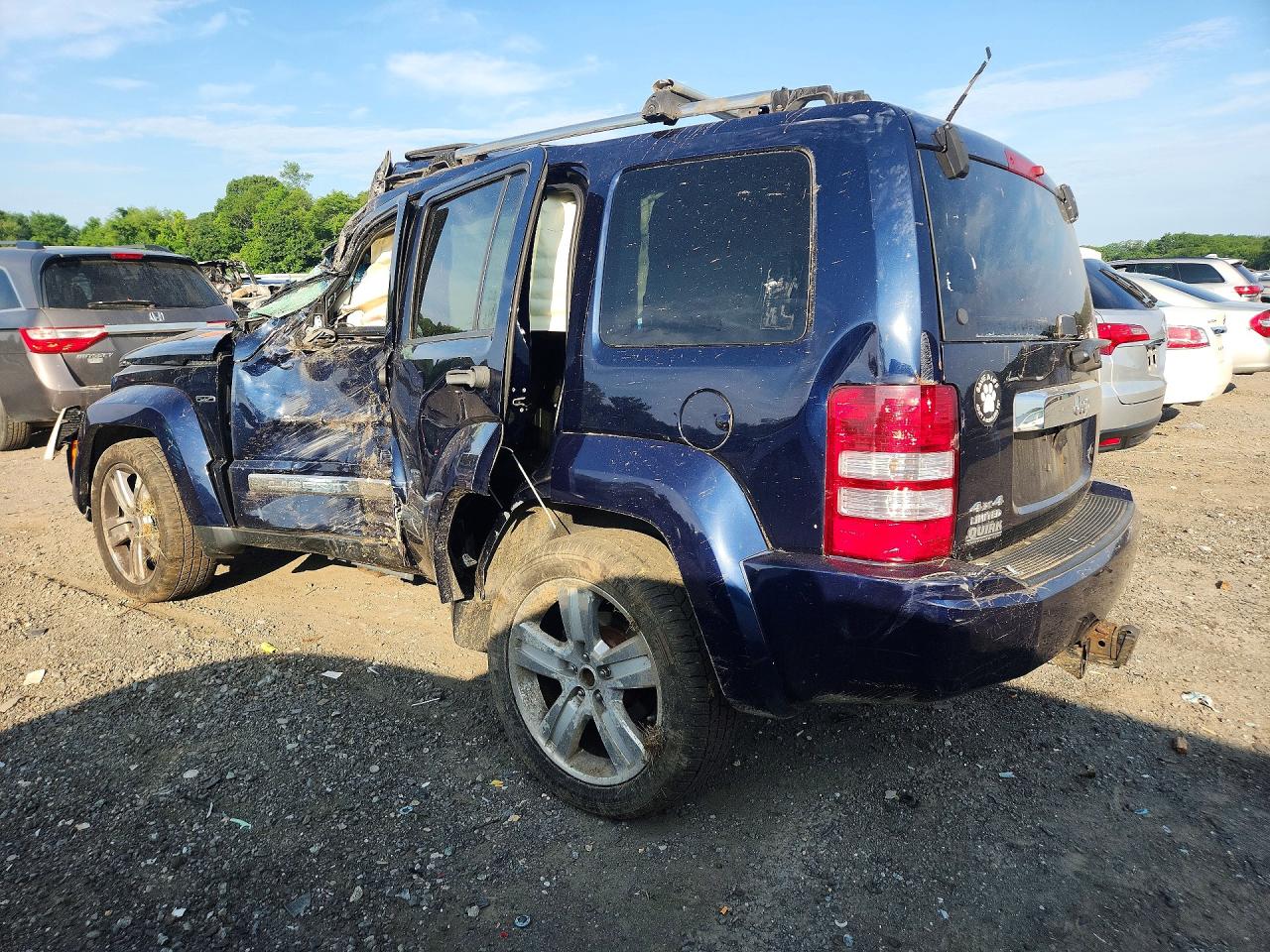 2012 Jeep Liberty Jet Синий vin: 1C4PJMFKXCW214796