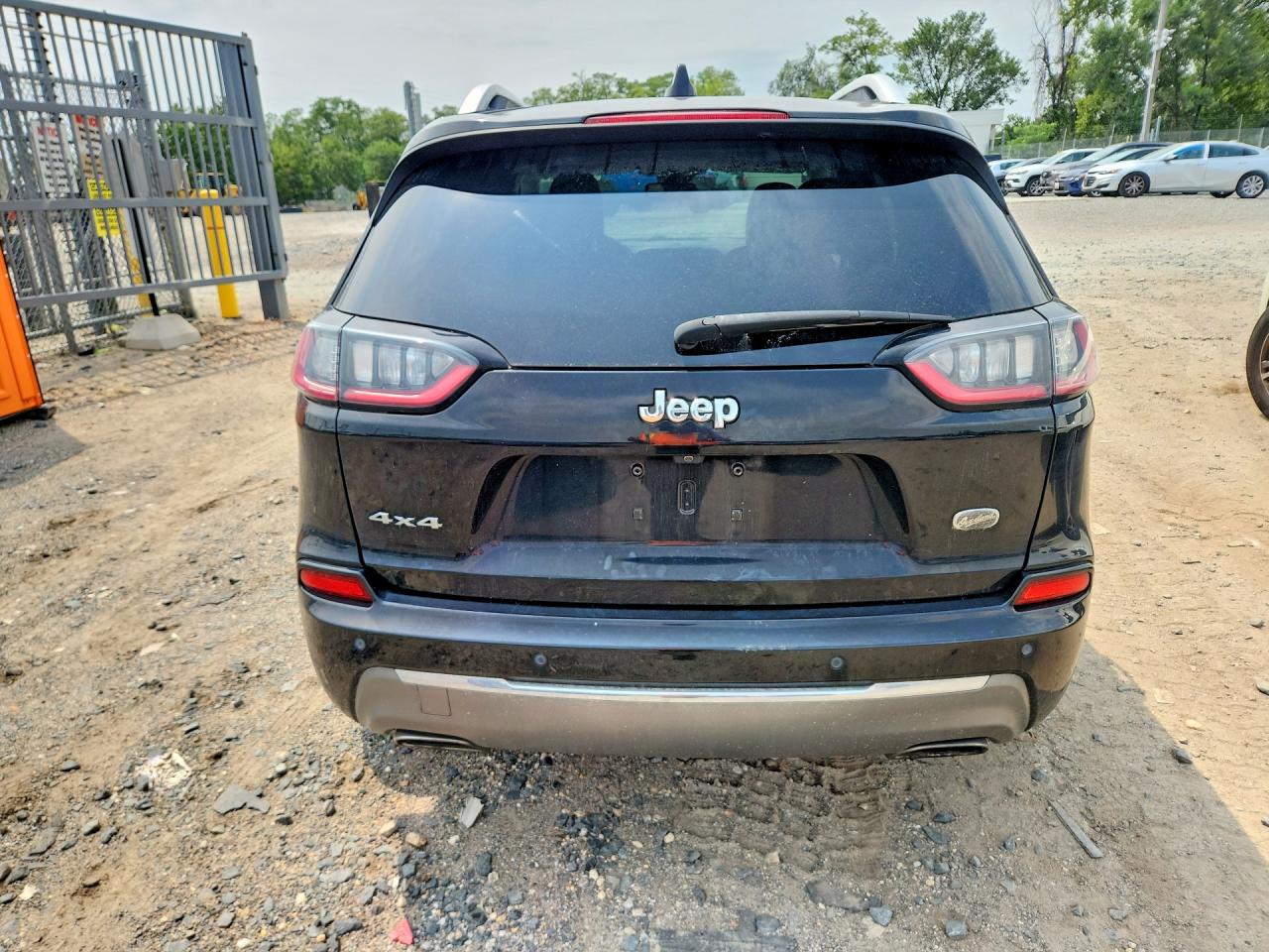 2019 Jeep Cherokee Overland Black vin: 1C4PJMJN9KD342412