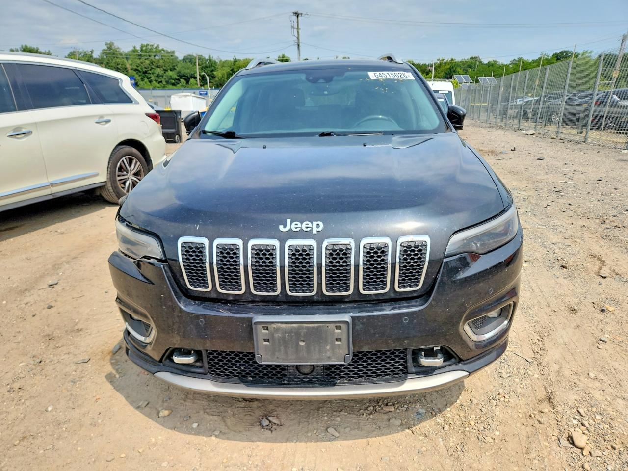 2019 Jeep Cherokee Overland Black vin: 1C4PJMJN9KD342412