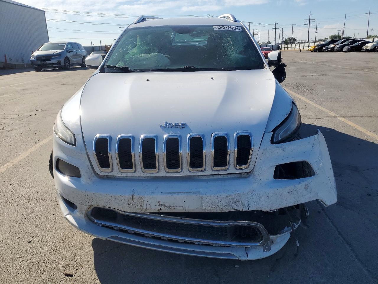 2018 Jeep Cherokee Overland Белый vin: 1C4PJMJX4JD613280