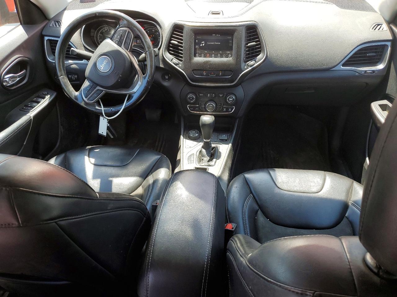 2021 Jeep Cherokee Latitude Plus Orange vin: 1C4PJMLB0MD114627