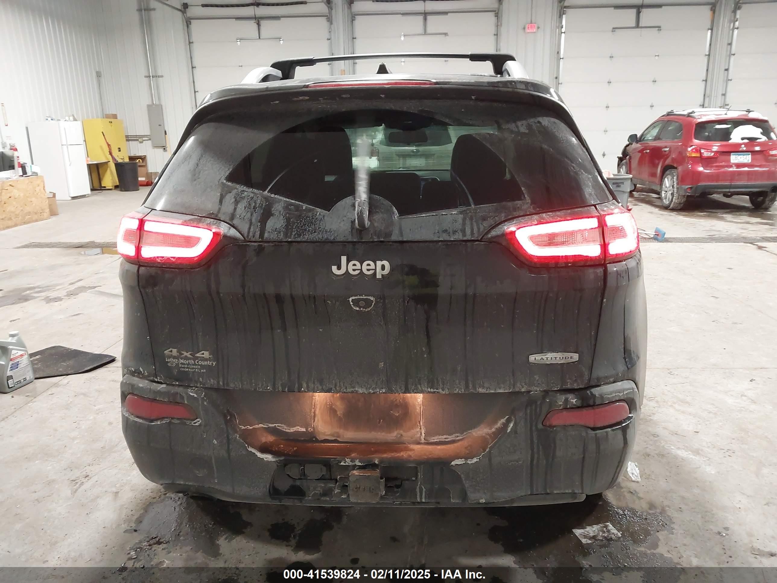 2018 Jeep Cherokee Latitude Plus 4x4 Black vin: 1C4PJMLB2JD531064