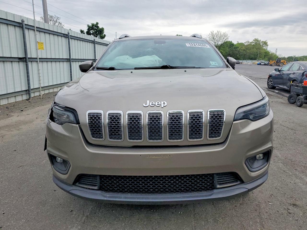 2020 Jeep Cherokee Latitude Plus Brown vin: 1C4PJMLB2LD618062